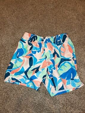 Old Navy Multi-Color Abstract Print Board shorts